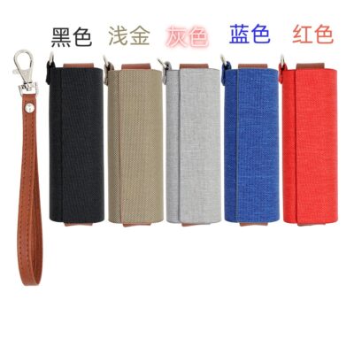 PLOOM AURA PIGESHOUNABAO｜👑 Ploom Aura 專屬：高質感皮革收納包 (手腕帶設計 x 全面防護) 商品實拍