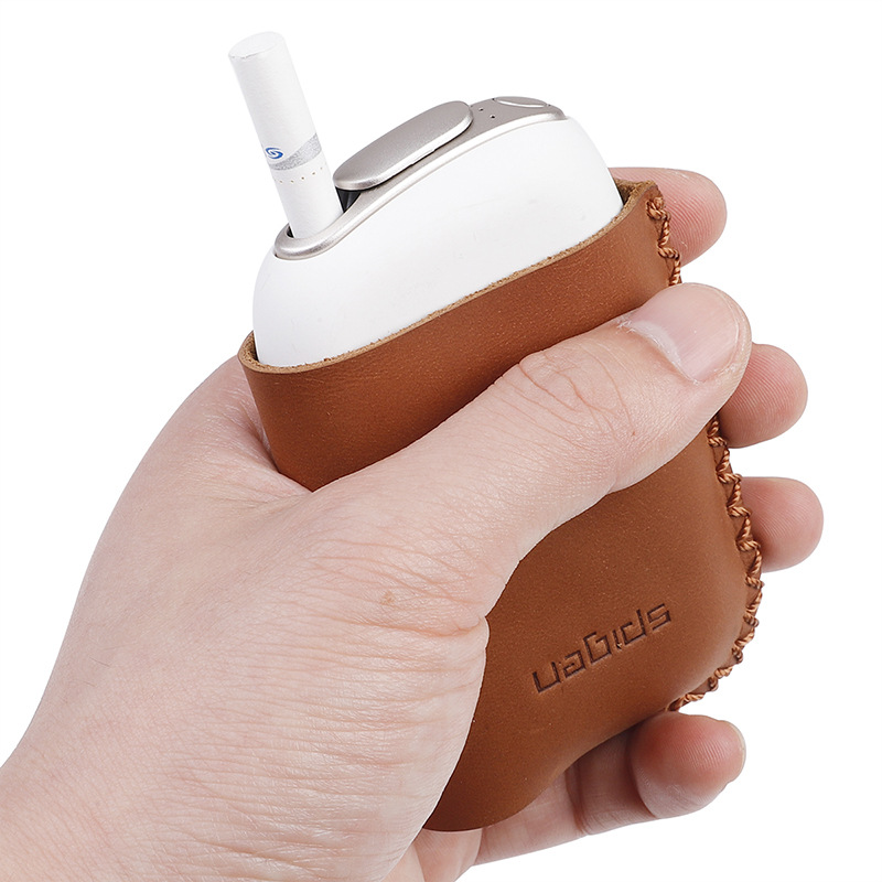 Ploom S 電子煙機專用保護套 加熱煙機手工真皮保護殼 3 PLOOM S 搭配示意