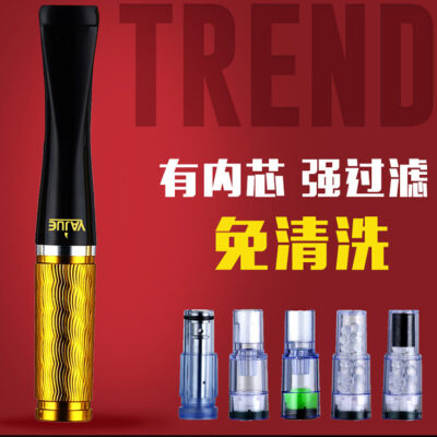 卓越淨煙 YJ-011 金屬煙嘴：換芯循環過濾 粗細兩用 暢享純淨吸煙時刻