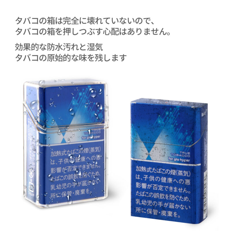 GLO Hyper 專用透明煙盒 保護套 | PC硬殼防壓收納盒 (現貨) 3 GLO Hyper 專用透明煙盒
