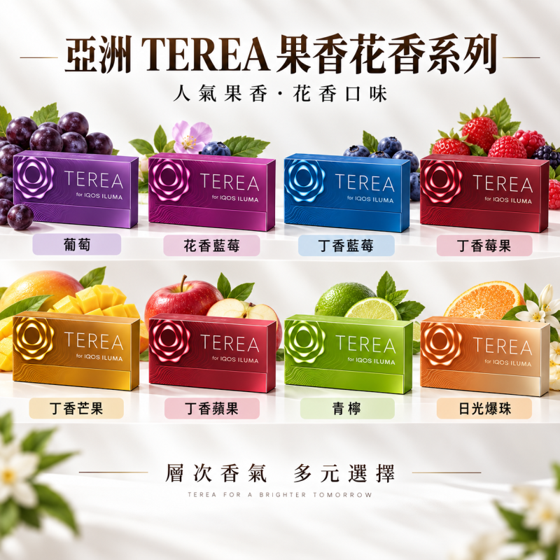 亞洲版 TEREA 煙彈推薦|印尼版IQOS加熱煙|超高CP值 6 印尼版 terea煙彈